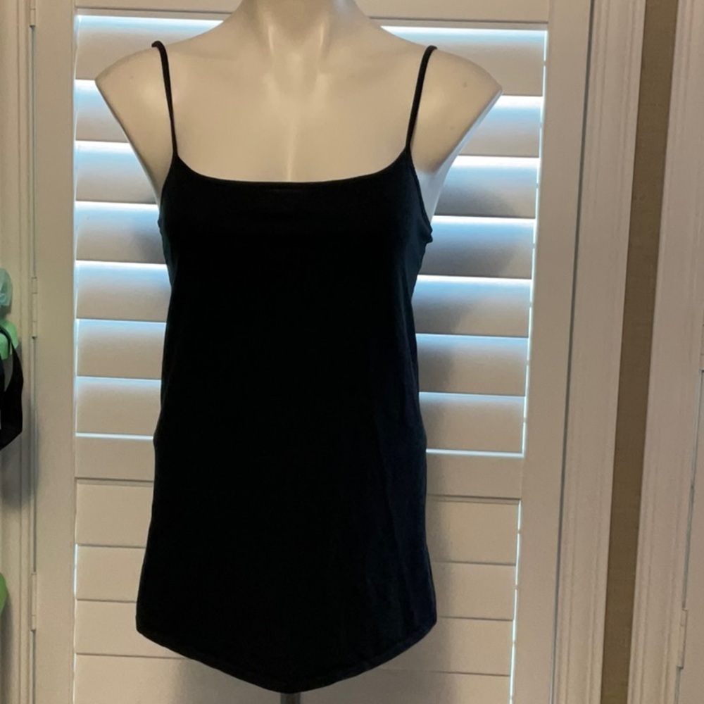 Liz Lange for Target Black Fitted Sleeveless Camisole
